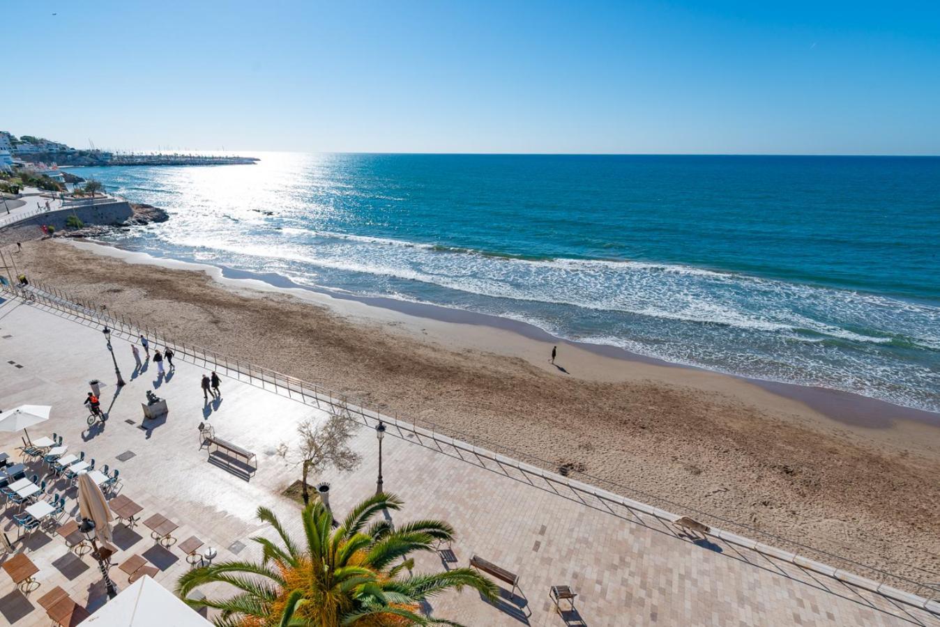 Insitges Sant Sebastia'S Beach מראה חיצוני תמונה