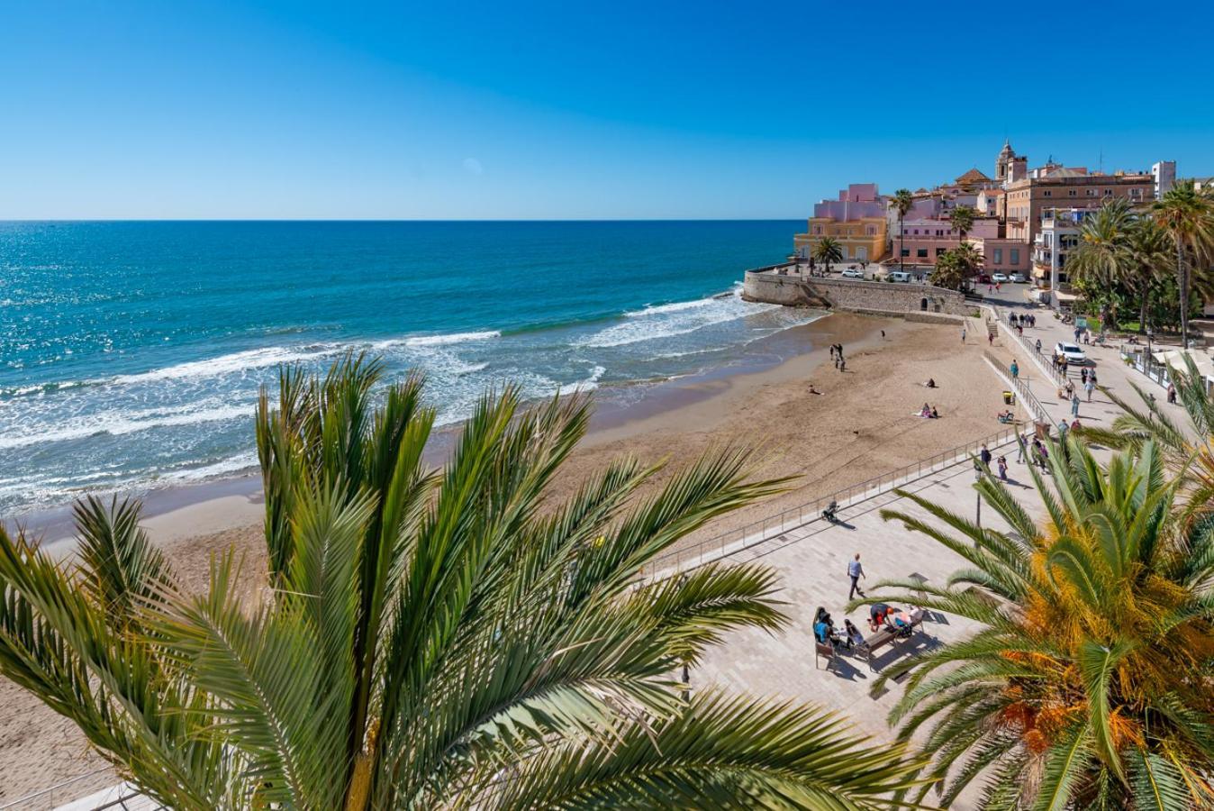Insitges Sant Sebastia'S Beach מראה חיצוני תמונה
